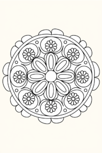 a black and white illustration of a mandala design gs6mjyRoQIqbI eqt0i 1A u27tBFOzRHeD8QaaIF1E1Q