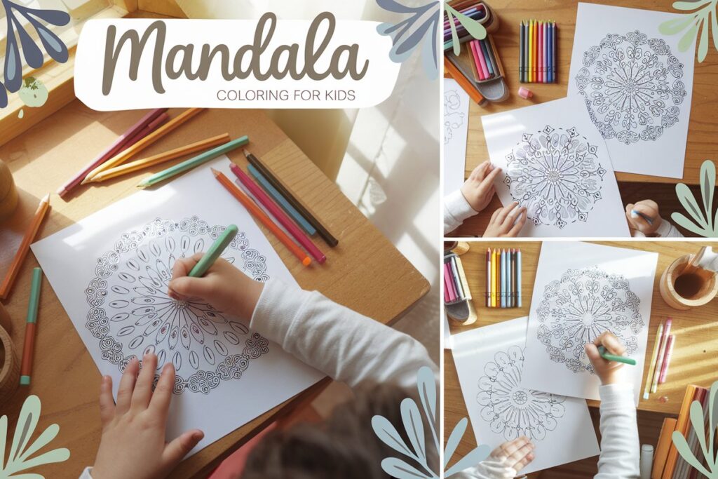 mandala coloring for kids